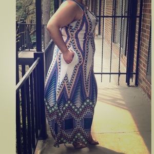 Maeve Maxi Patterned Dress